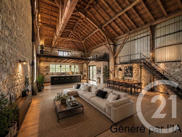 maison à vendre - 4 pièces - 71.38 m2 - LA BASTIDE DU SALAT - 09 - MIDI-PYRENEES - Century 21 Pyrénées Immo